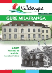 Villefranque - Zoom : Château de Larraldia : Secrets d'histoire